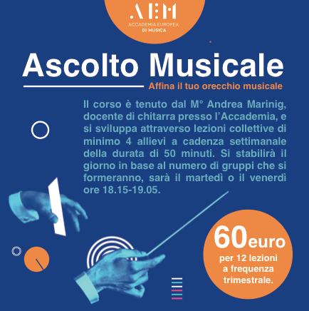 ascolto musicale